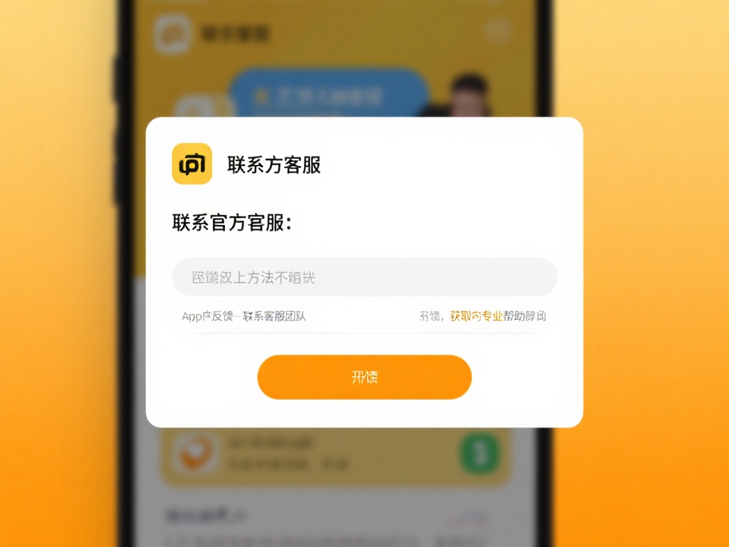 联系官方客服：如果以上方法都无效，不妨通过官方网站