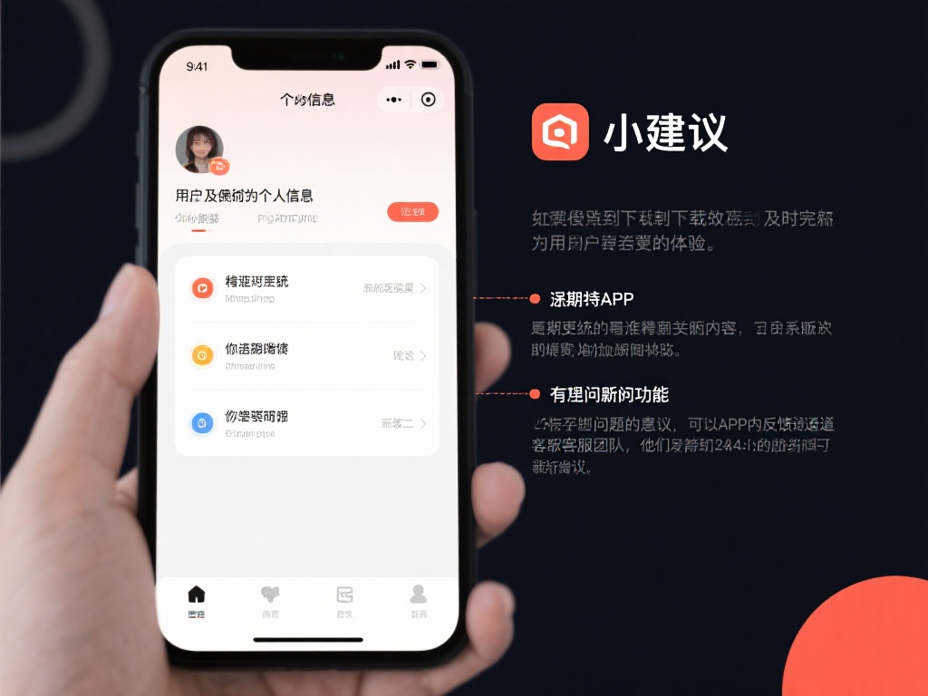 为了让用户获得更好的体验，这里有几点小建议。首先，